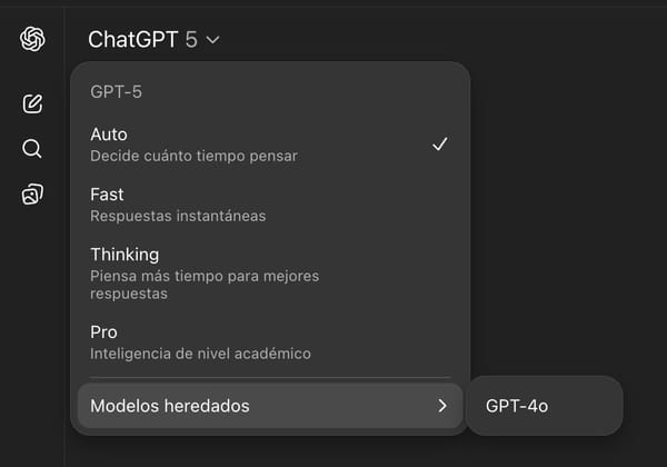 Llevamos ya unos días con GPT-5 y yo, al menos, tengo claras ya algunas cosas:
